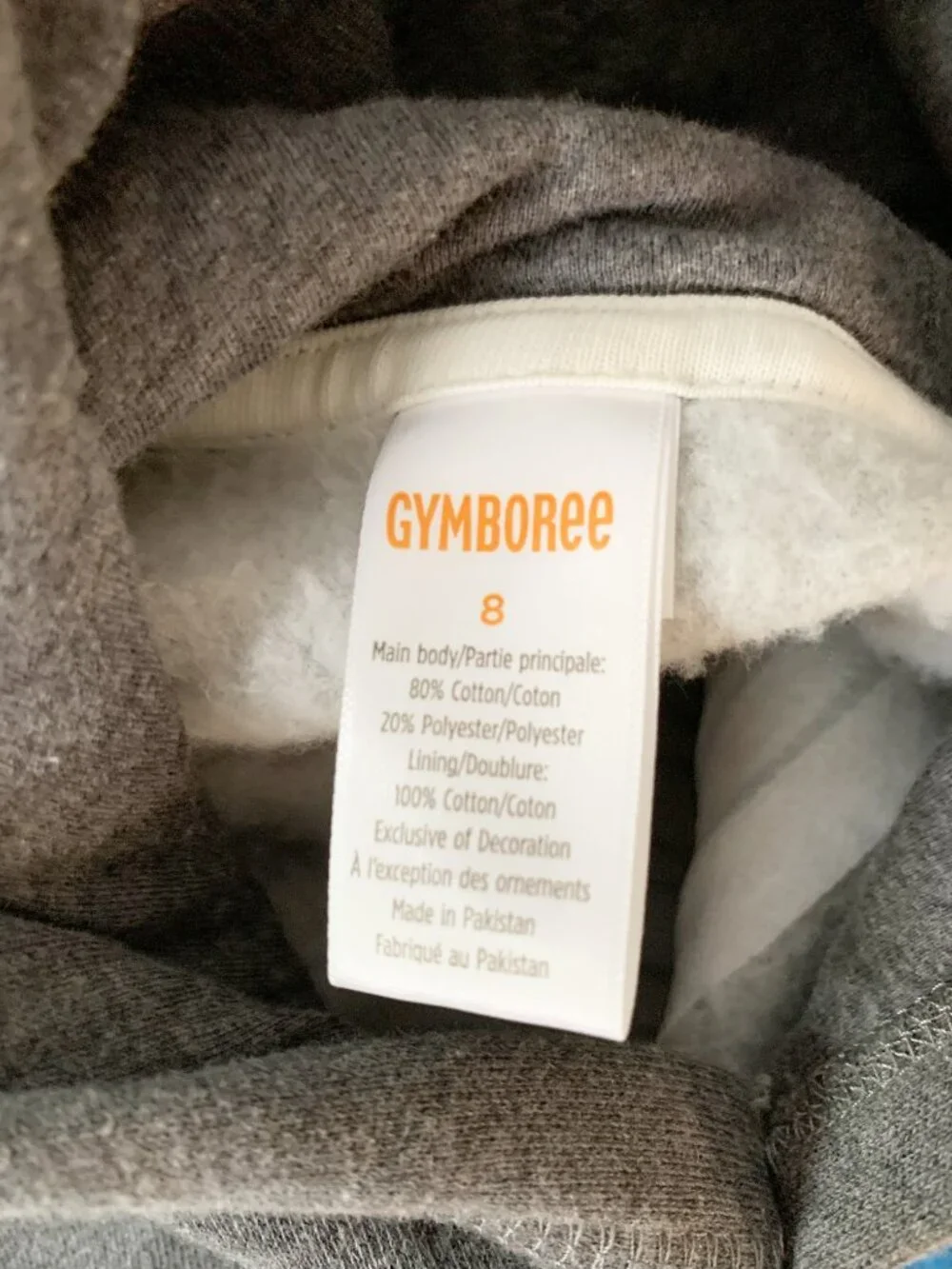 Gymboree Skeleton Hoodie Sweatshirt • 8 Years